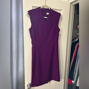 M.M. Lafleur Purple Sheath Dress